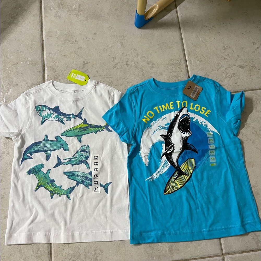 Brand new whale/shark T shirt - size XS, NWT
